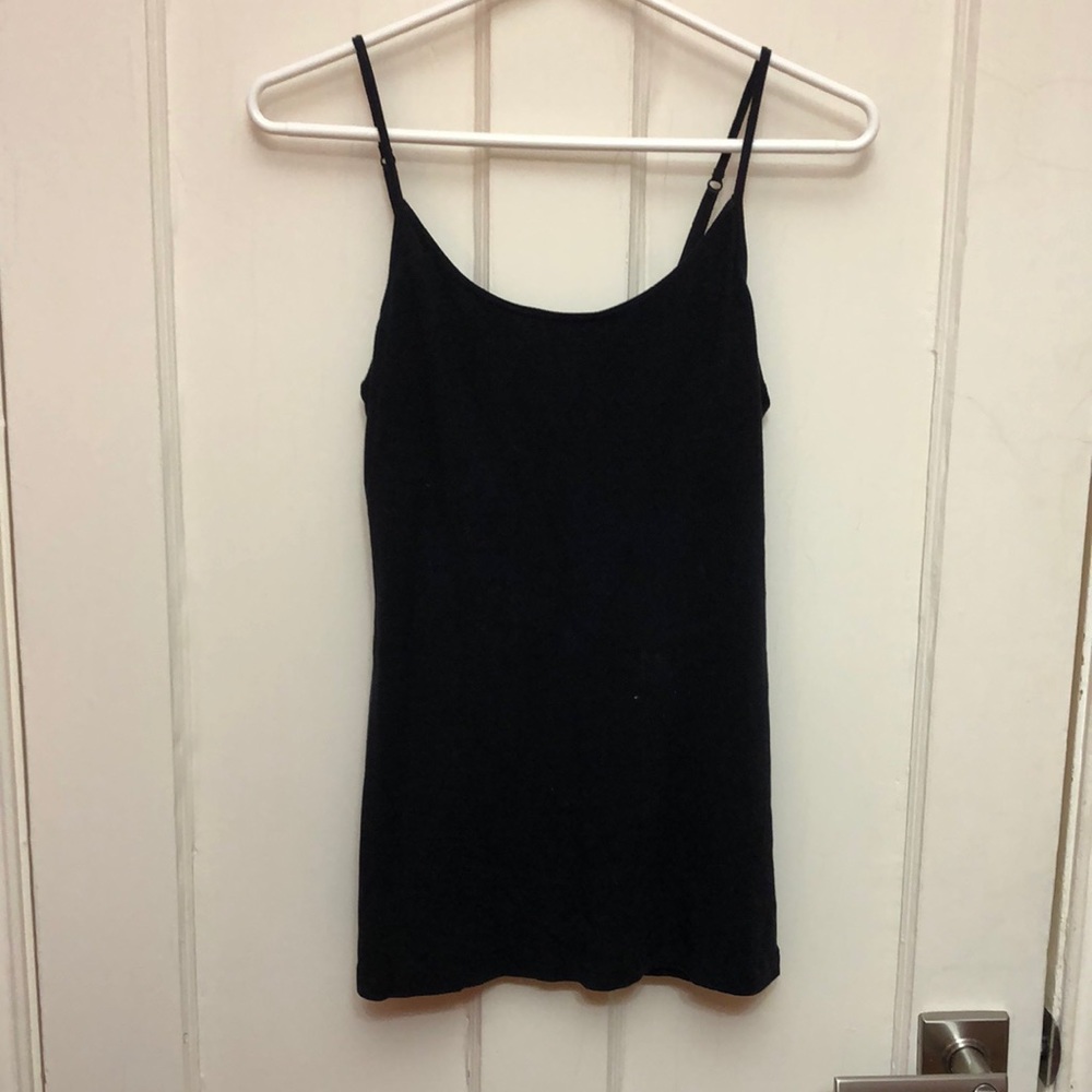 Black tank top camisole